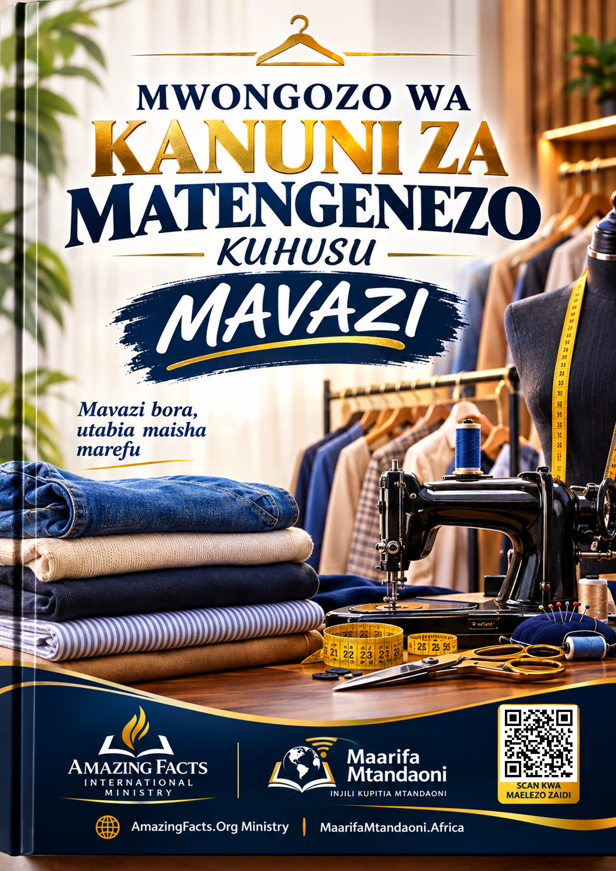 cover of Mwongozo wa Kanuni za Matengenezo Kuhusu Mavazi