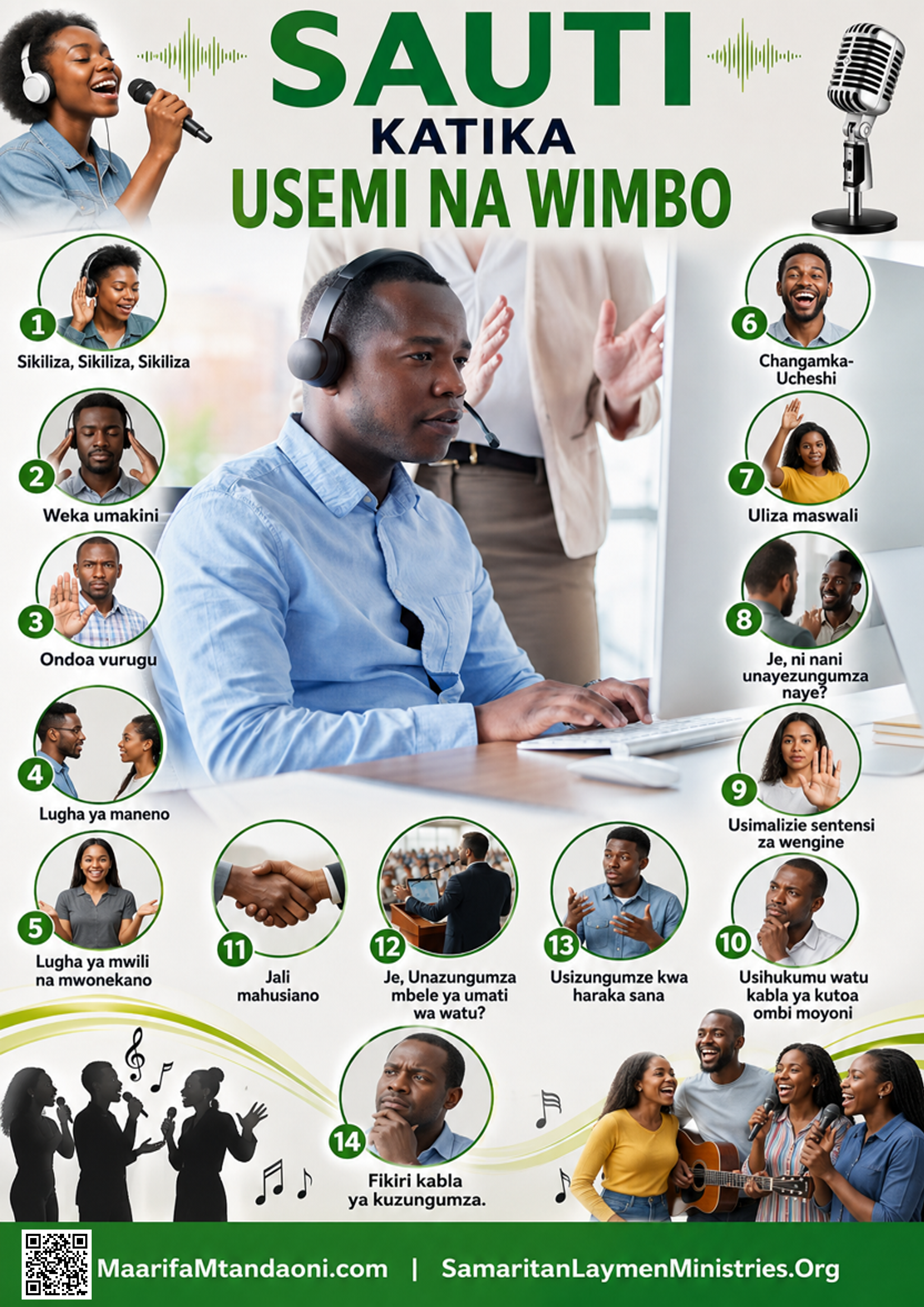 cover of Sauti Katika Usemi na Wimbo