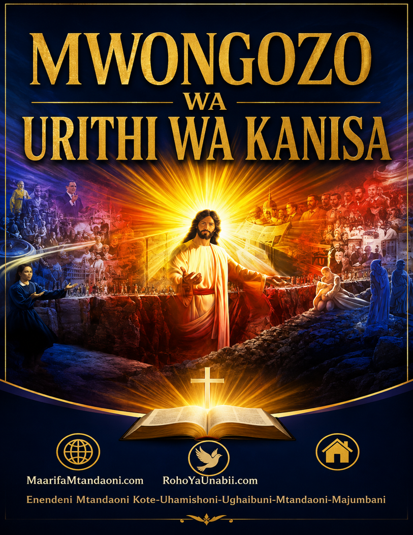 cover of MWONGOZO WA URITHI WA KANISA 